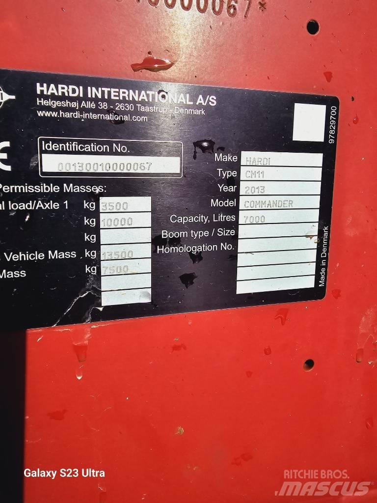 Hardi Commander 7000 Irroratrici trainate