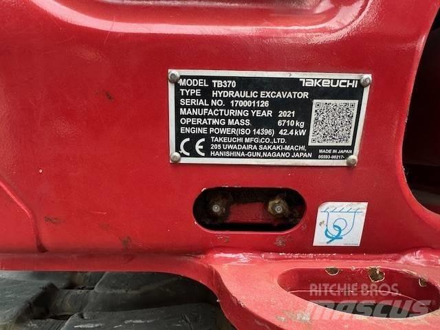 Takeuchi TB 370 Escavatori medi 7t - 12t