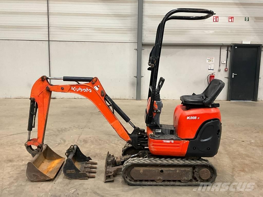 Kubota K 008-3 Miniescavatori