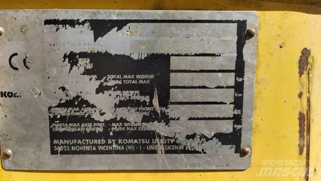 Komatsu PC 12 R-8 Miniescavatori