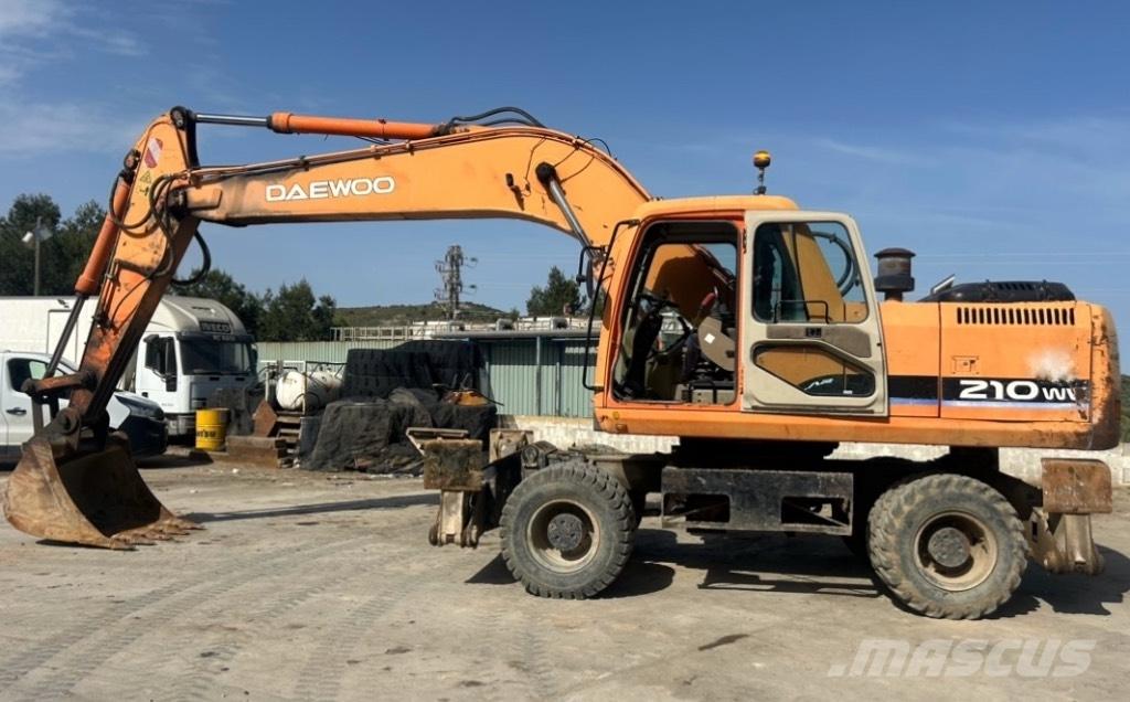 Daewoo Solar 210 W V Escavatori gommati