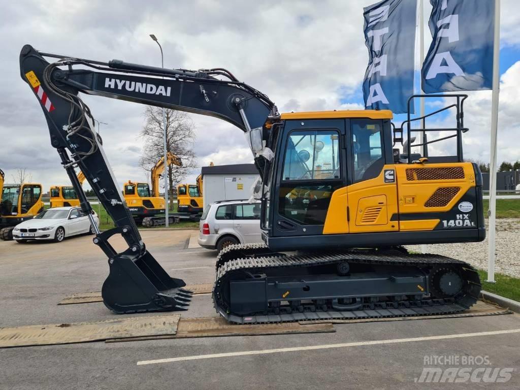 Hyundai HX140AL Escavatori cingolati