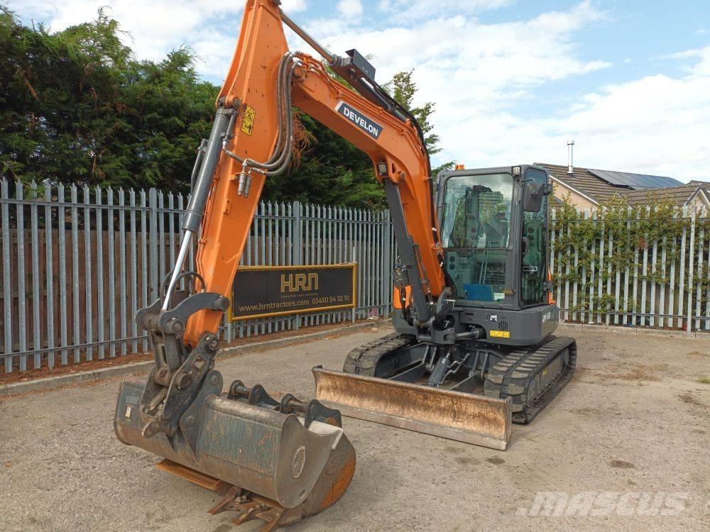 Develon DX 63-7 Miniescavatori
