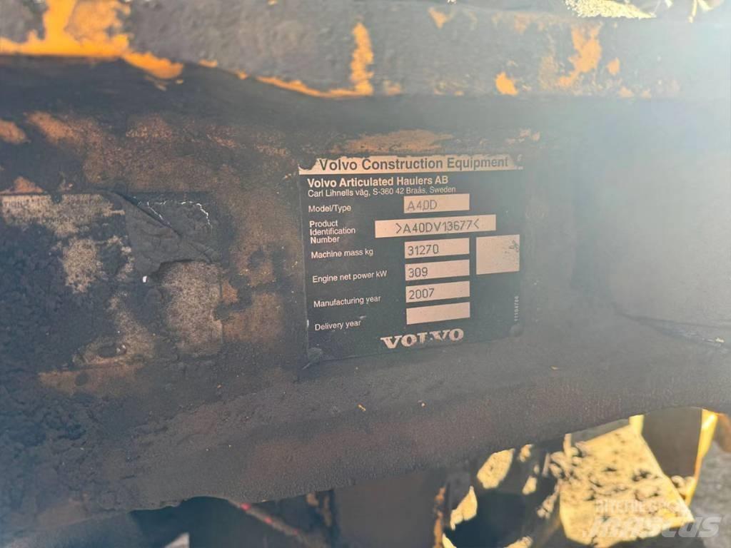 Volvo A 40 D Dumpers articolati