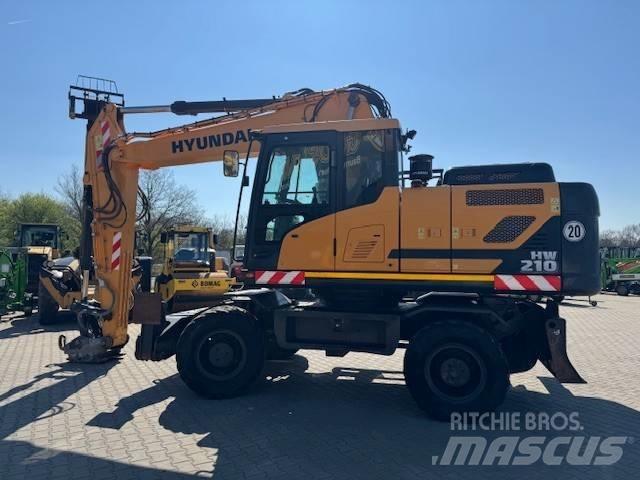 Hyundai HW 210 Escavatori gommati