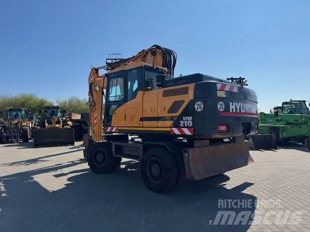 Hyundai HW 210 Escavatori gommati