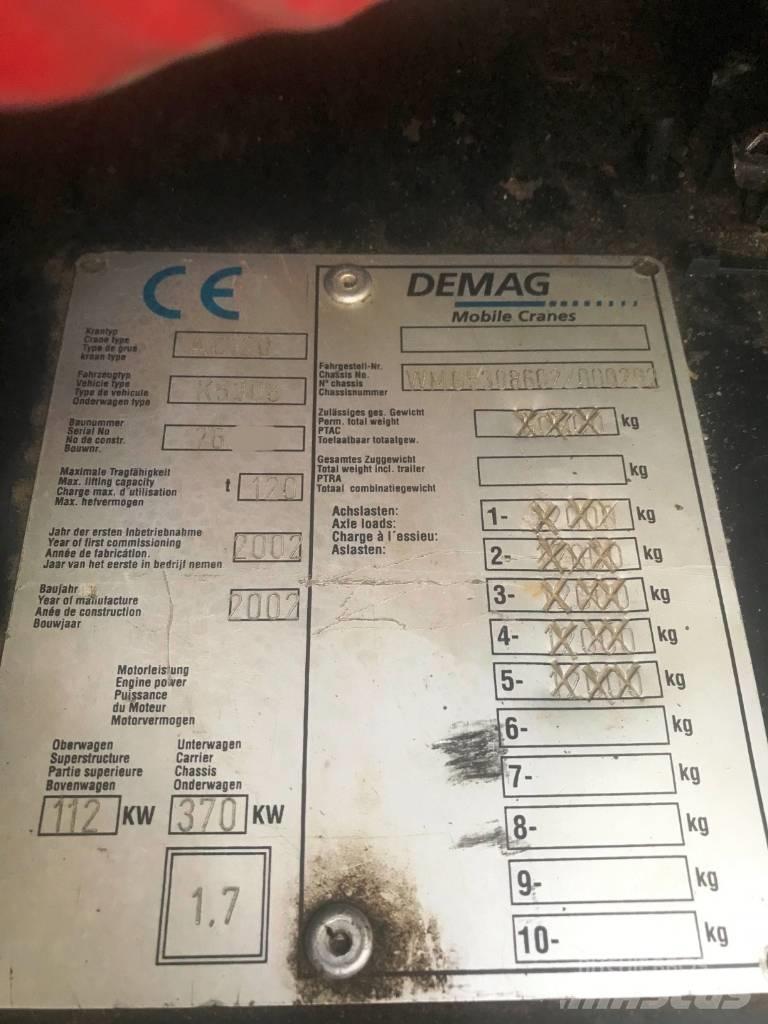 Demag AC 120 Gru per tutti i terreni