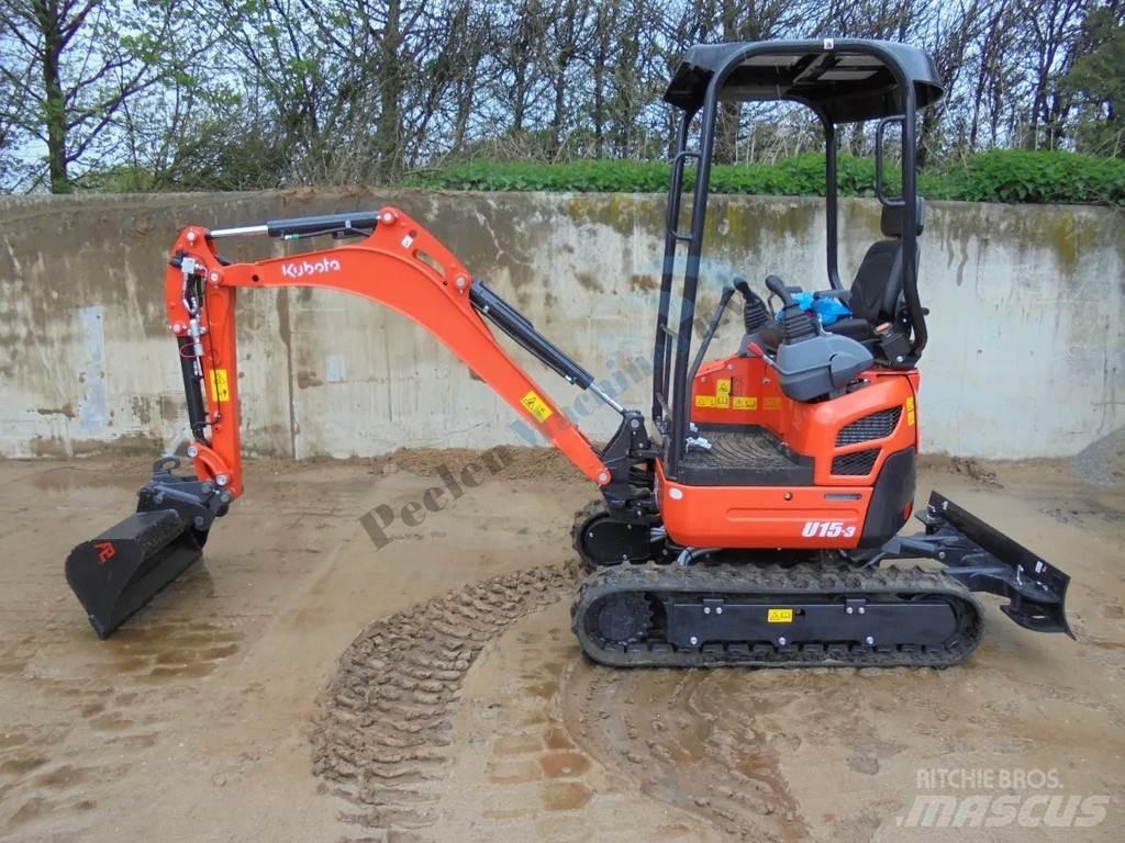 Kubota U 15-3 Miniescavatori