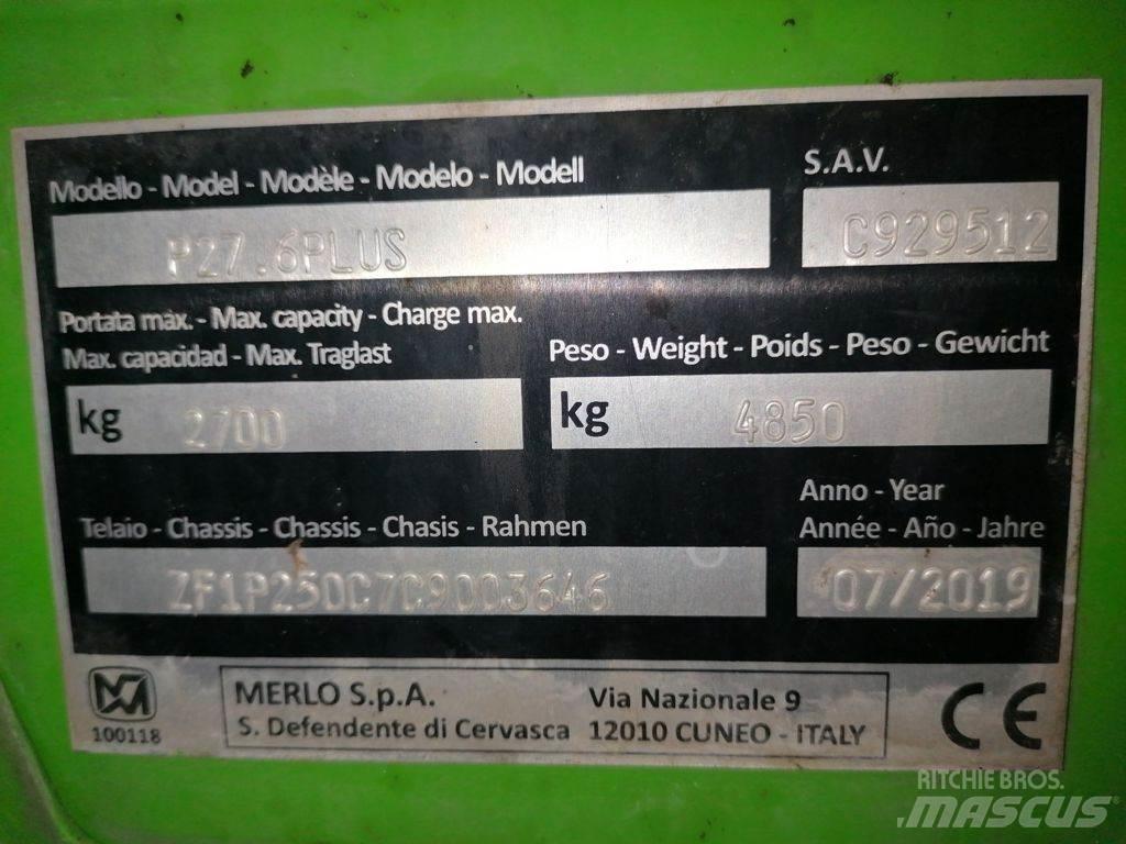 Merlo P27.6 PLUS Sollevatori telescopici