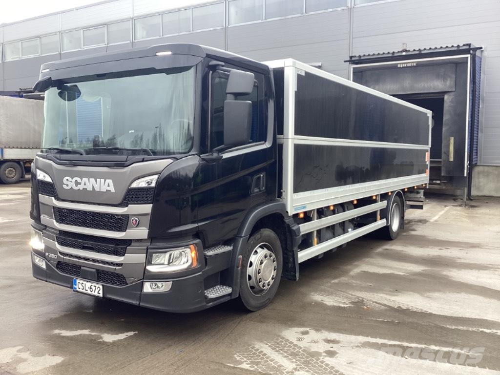 Scania P 280 CNG Camion cassonati