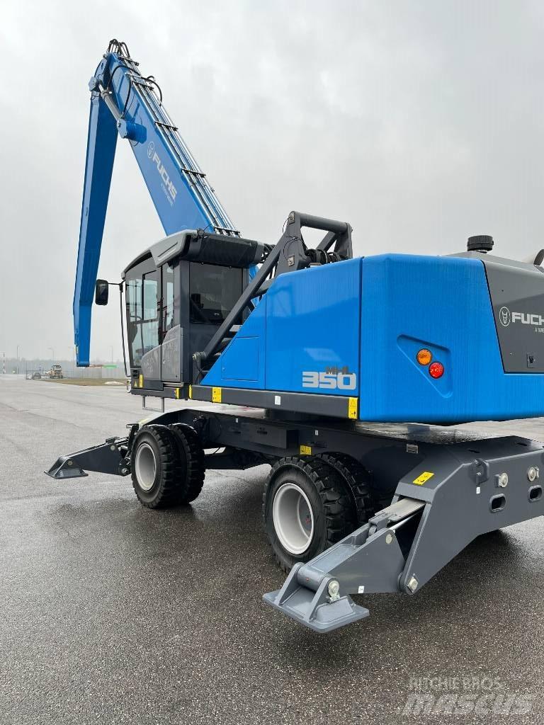Terex Fuchs 350F Movimentazione rifiuti