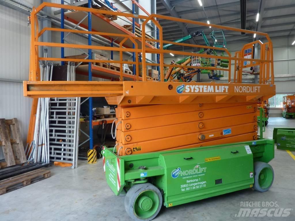 HAB S 152 10 E2WD Piattaforme a pantografo