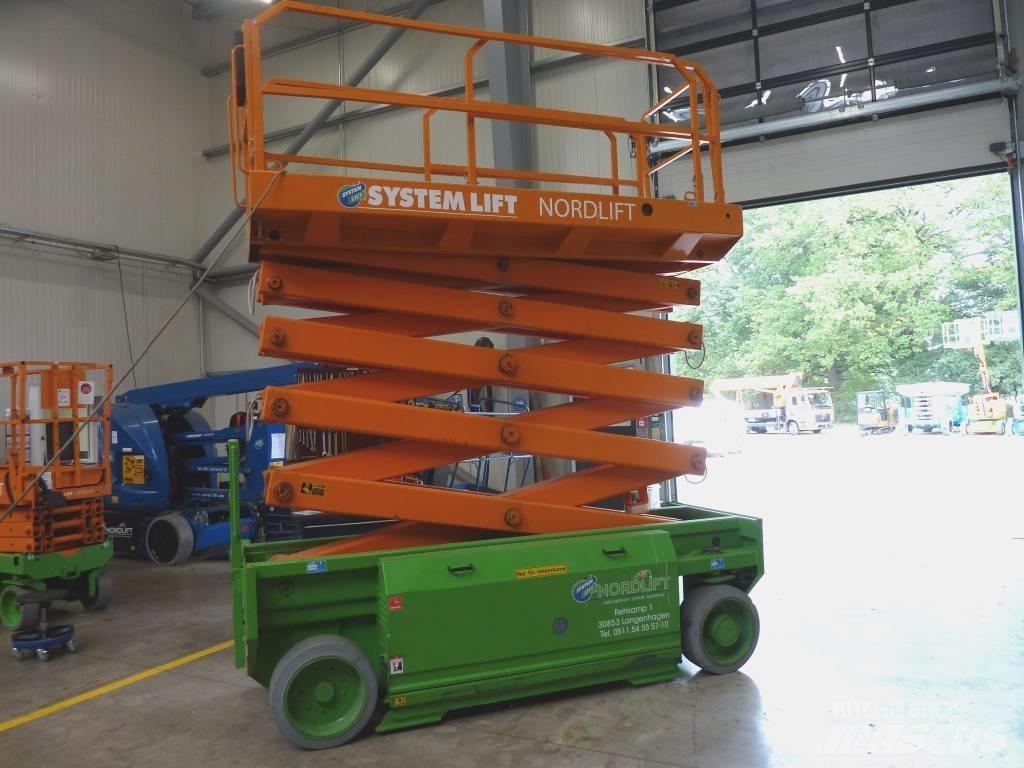 HAB S 152 10 E2WD Piattaforme a pantografo