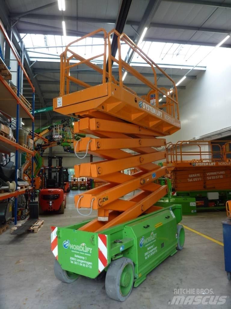 HAB S 152 10 E2WD Piattaforme a pantografo