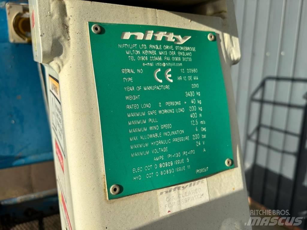 Niftylift HR 12 Piattaforme a braccio articolato