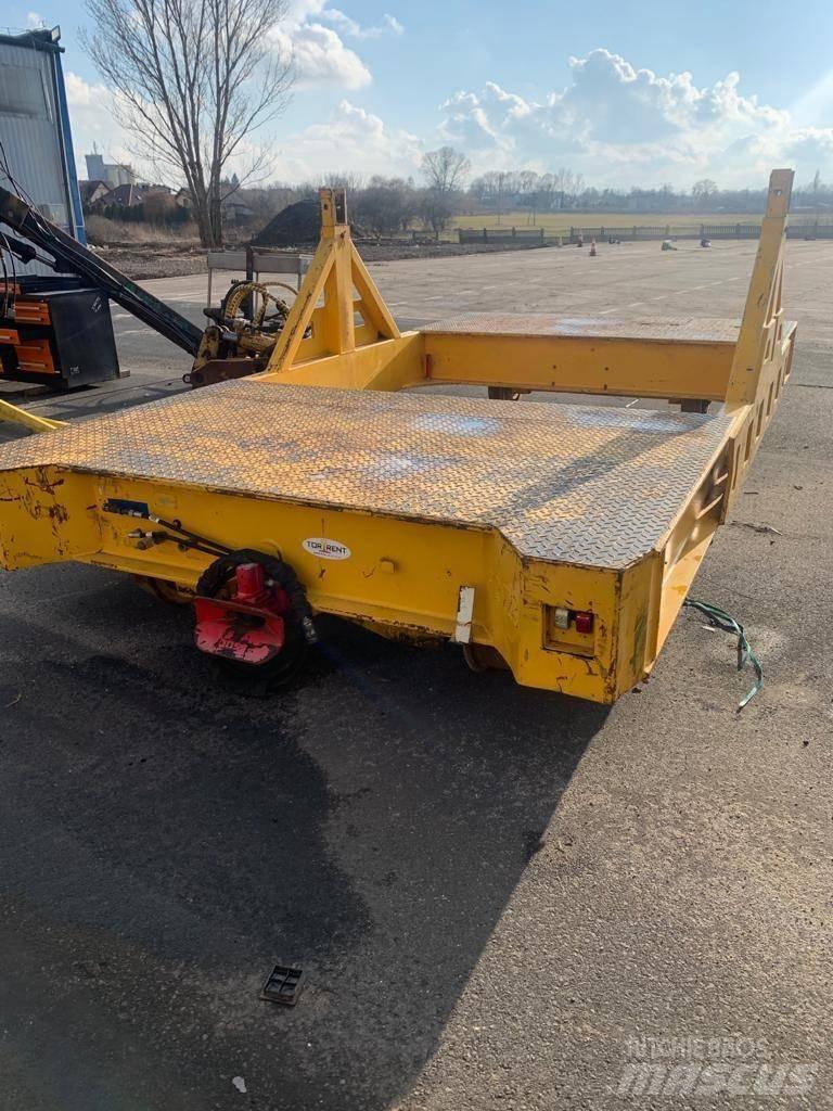 Drum rail trailer Manutenzione ferroviaria