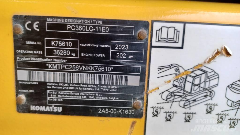 Komatsu PC360LC-11E0 Escavatori cingolati