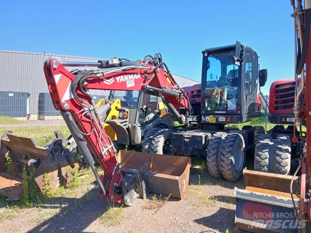 Yanmar B 75 W Escavatori gommati