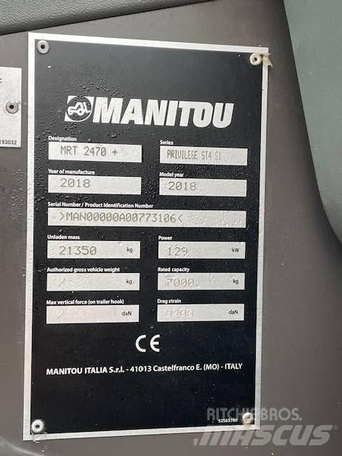 Manitou MRT2470 Sollevatori telescopici