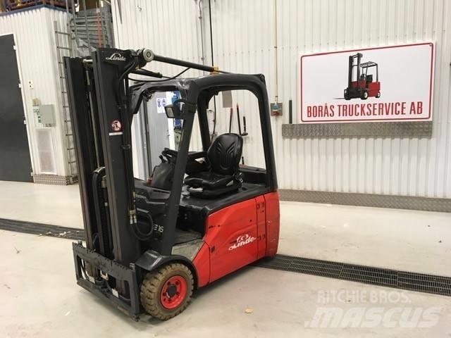 Linde E 16 H - 01 Carrelli elevatori elettrici