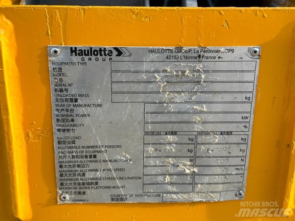Haulotte OPTIMUM 8 Piattaforme a pantografo