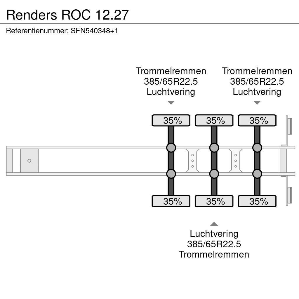 Renders ROC 12.27 Semirimorchio a pianale