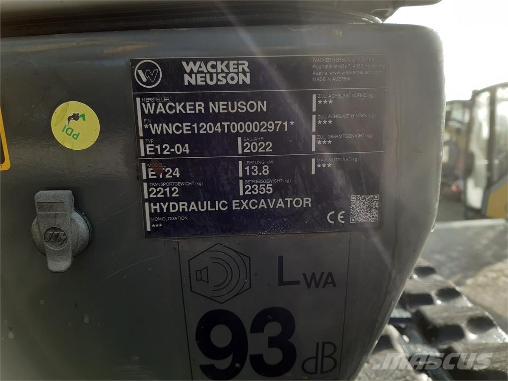 Wacker Neuson ET24 Escavatori cingolati