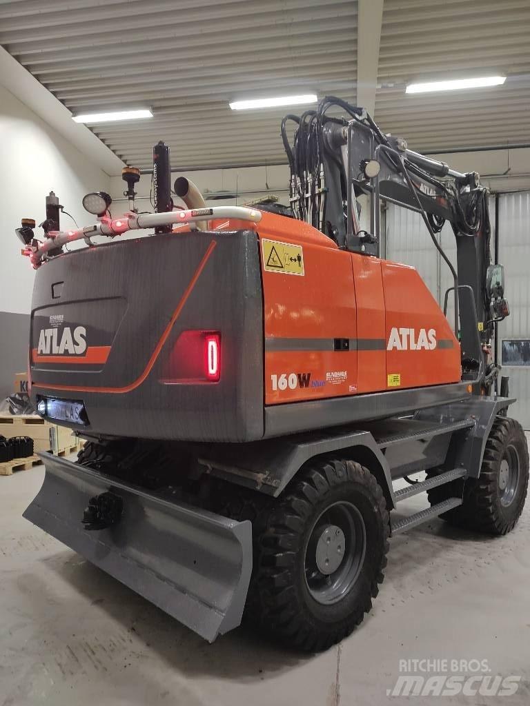 Atlas 160 W Escavatori gommati