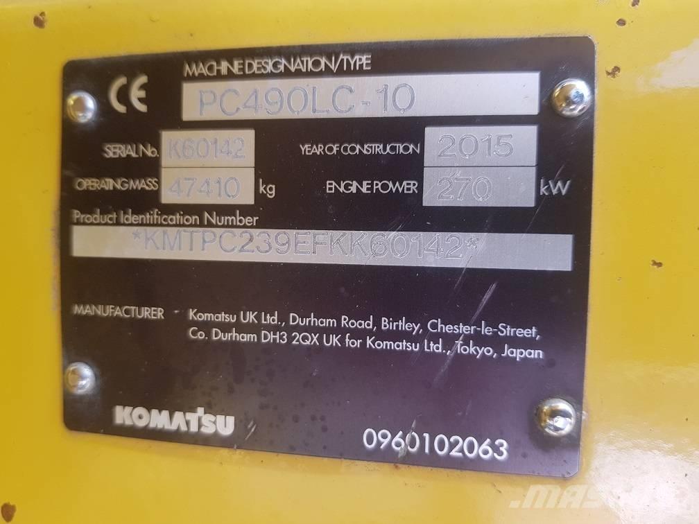 Komatsu PC 490 LC-10 Escavatori cingolati