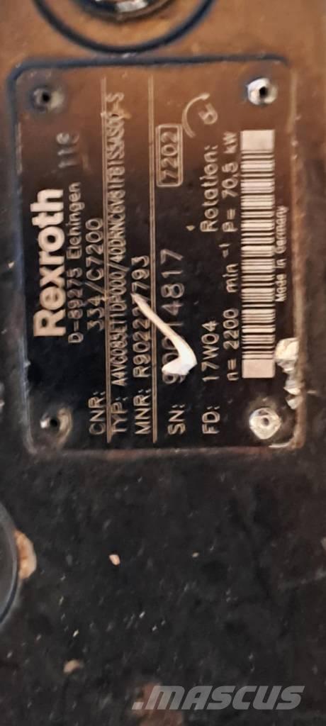 Rexroth A4VC085 Componenti idrauliche