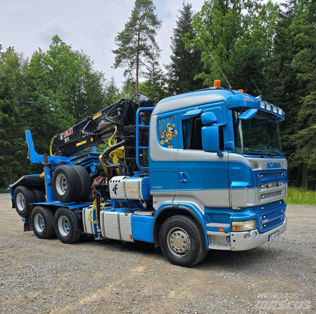 Scania R 620 Camion trasporto legname