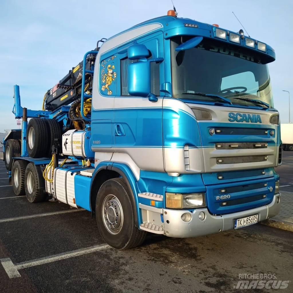 Scania R 620 Camion trasporto legname