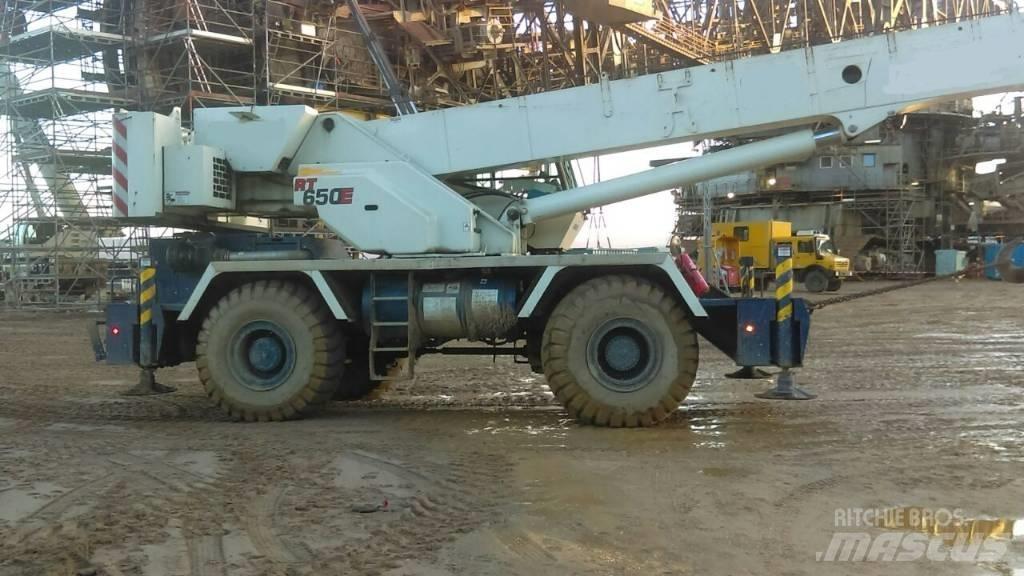 Grove RT 650 E Gru per terreni difficili