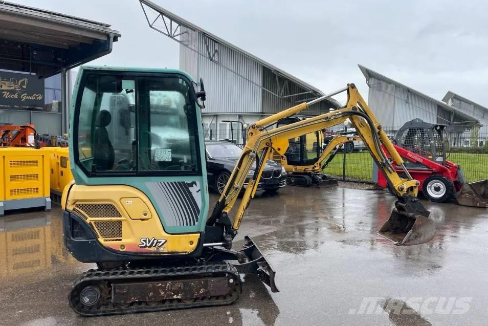 Yanmar SV 17 Miniescavatori