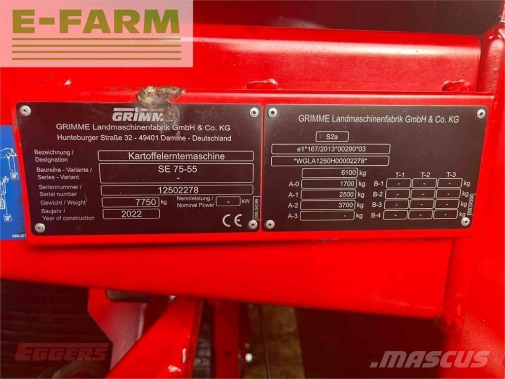 Grimme se 75-55 sb Attrezzature  raccolta patate - Altro