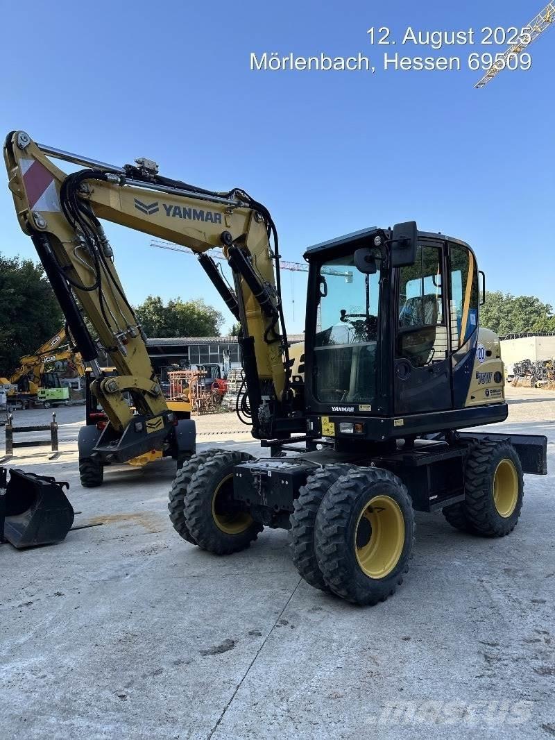 Yanmar B75W Escavatori gommati