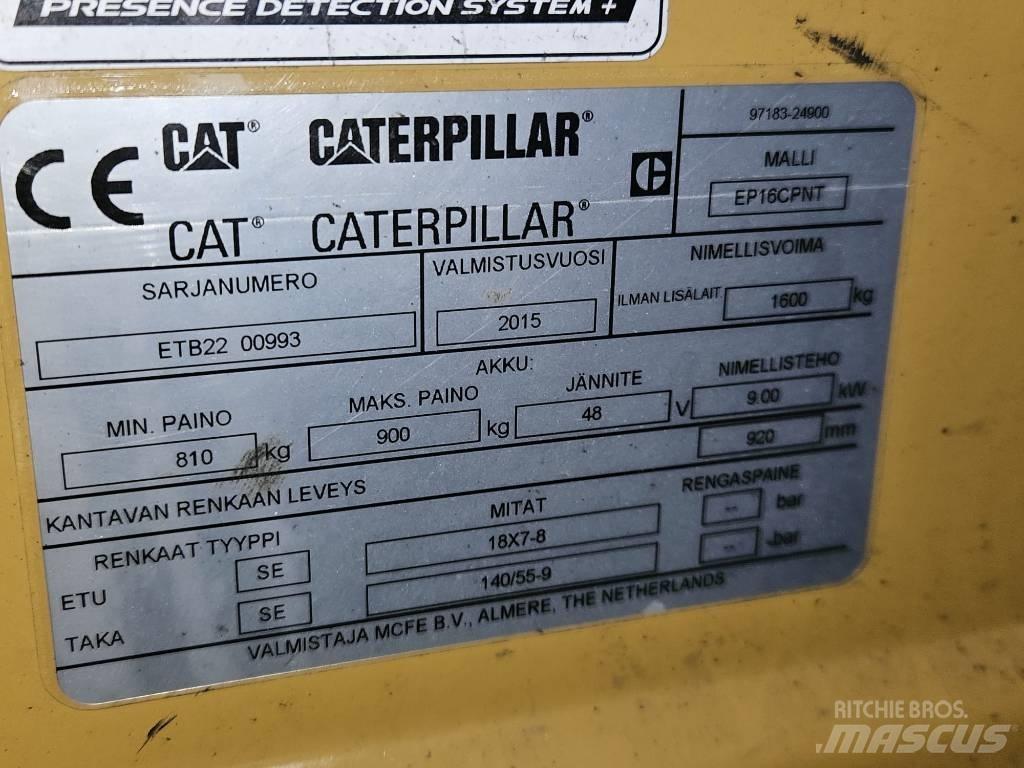 CAT EP16CPNT Carrelli elevatori elettrici