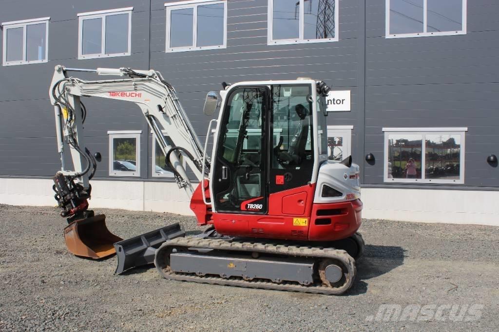 Takeuchi TB 260 Miniescavatori