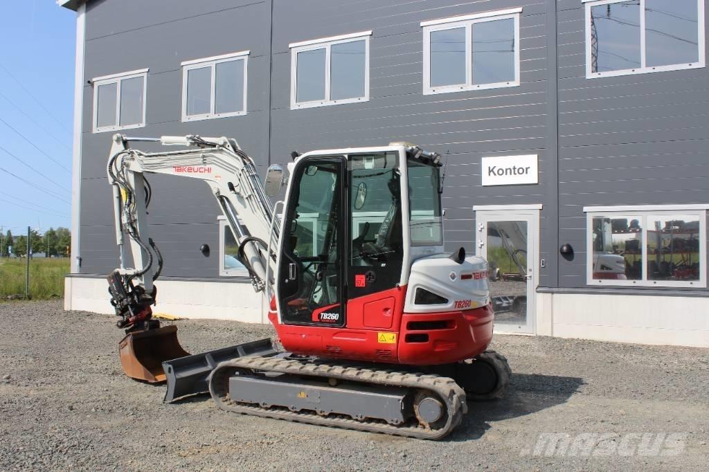 Takeuchi TB 260 Miniescavatori