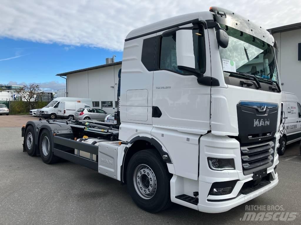 MAN TGX 26.520 Camion con gancio di sollevamento