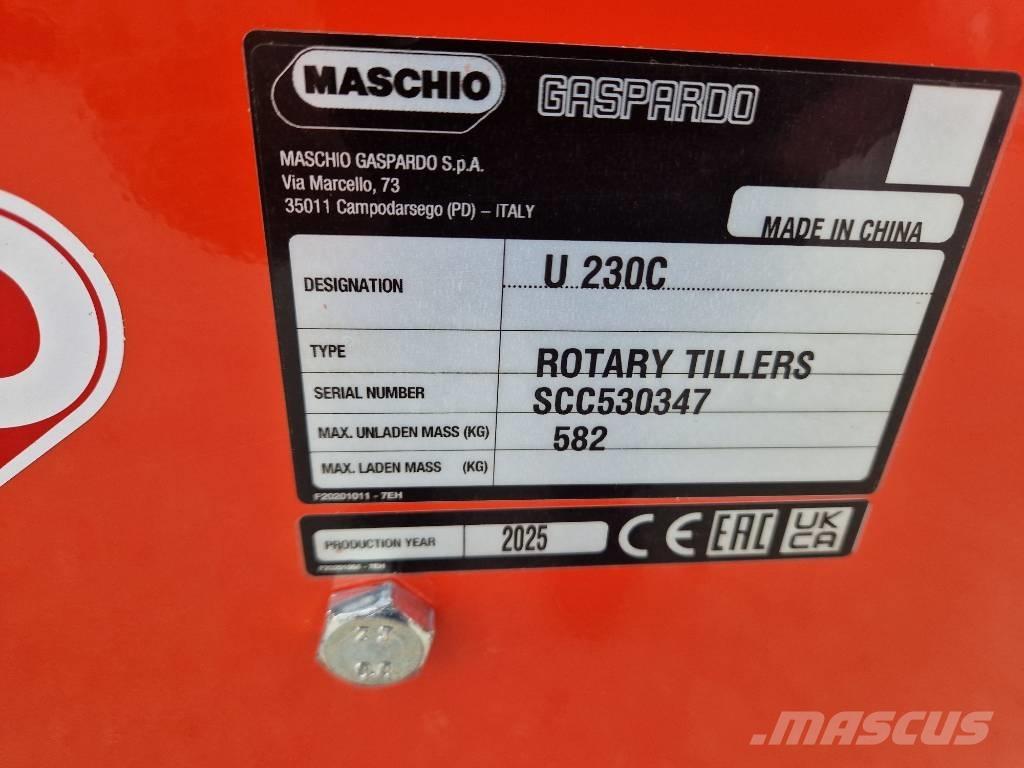 Maschio U 230 Erpici rotanti e motozappe
