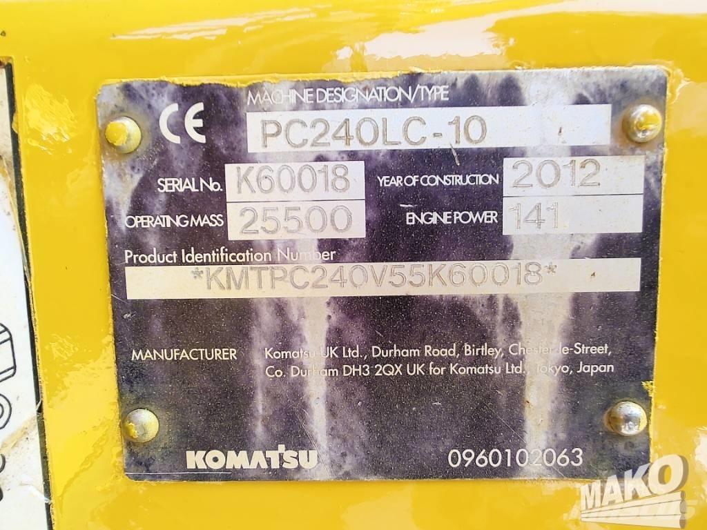 Komatsu PC 240 Escavatori cingolati