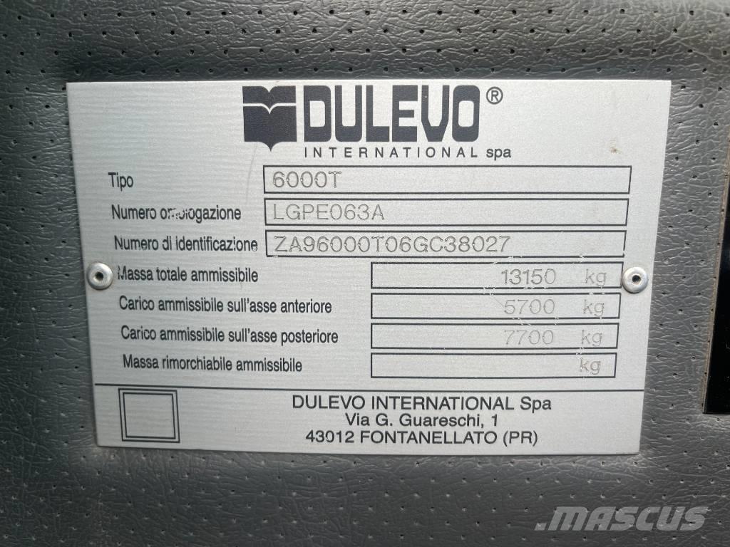 Dulevo 6000 Spazzatrici