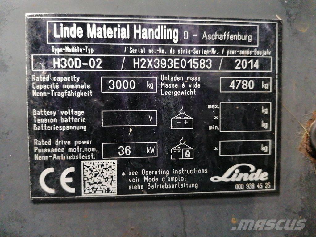 Linde H30D-02 Carrelli elevatori diesel