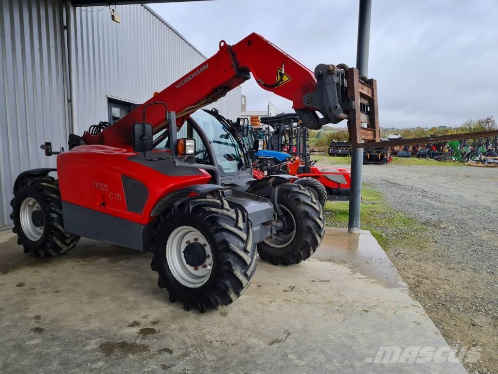 Weidemann T6025 Sollevatori telescopici