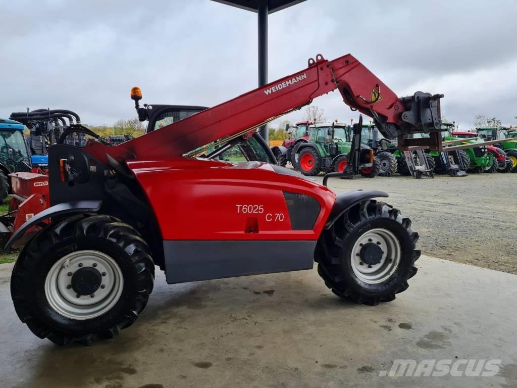 Weidemann T6025 Sollevatori telescopici