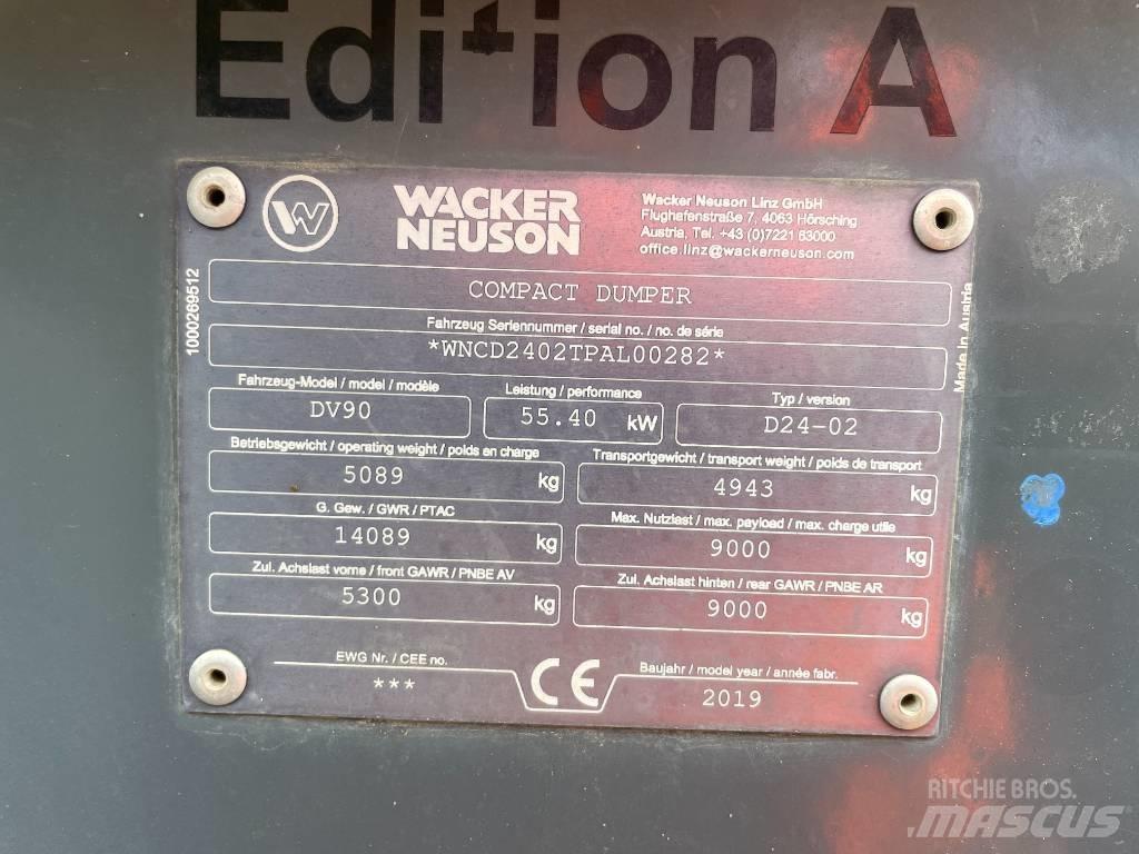 Wacker Neuson DV 90 Mini dumper