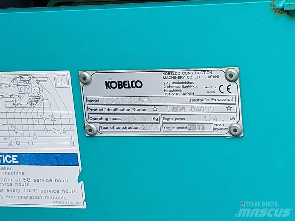 Kobelco SK230SRLC-5 Escavatori cingolati