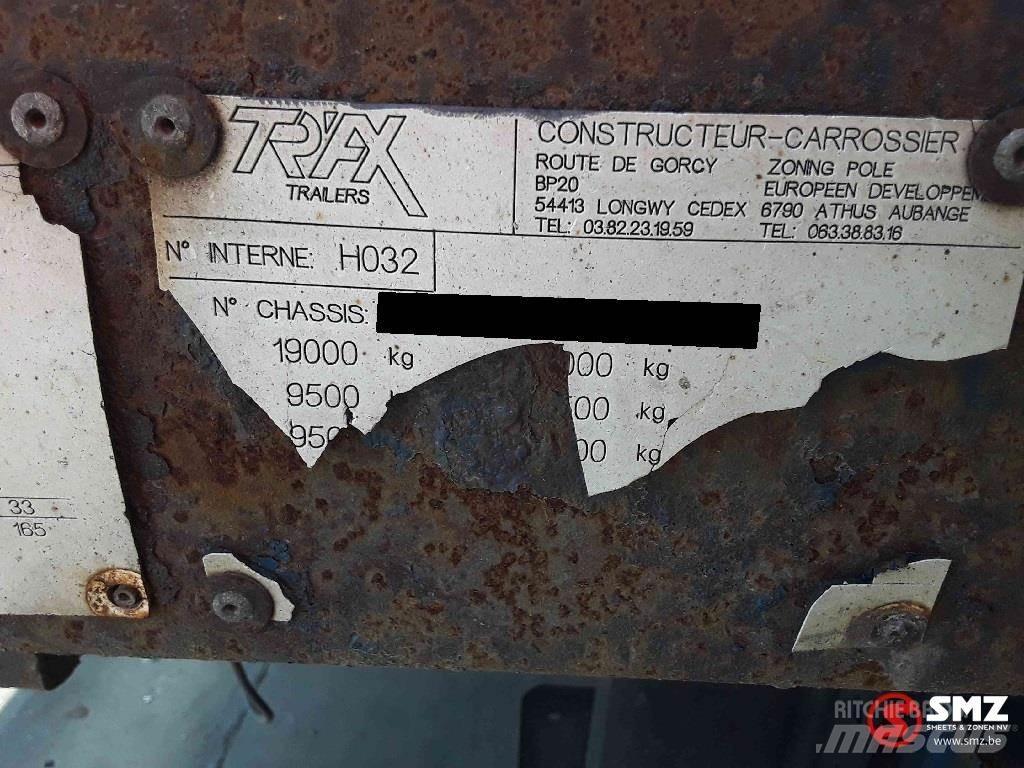 Trax Aanhangwagen Rimorchi con sponde ribaltabili