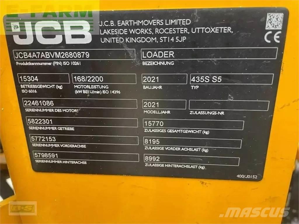 JCB 435s s5 Miniescavatori